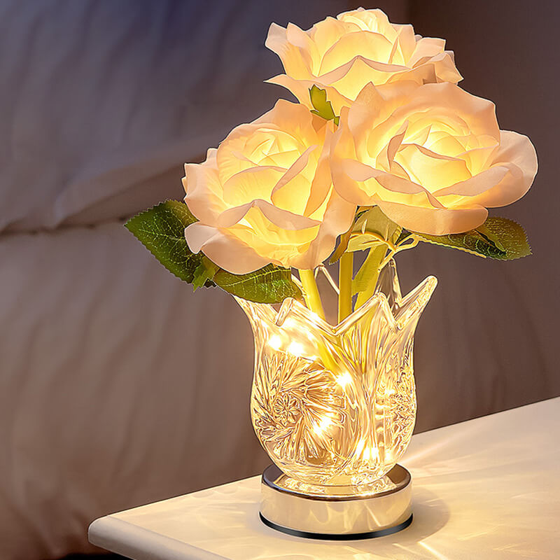Lampe de nuit Champagne Rose