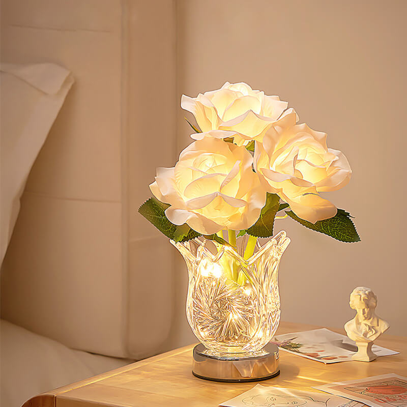 Lampe de nuit Champagne Rose