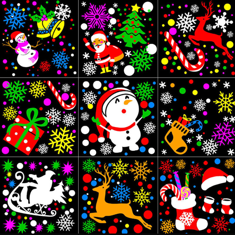 Projecteur de flocons de neige de Noël