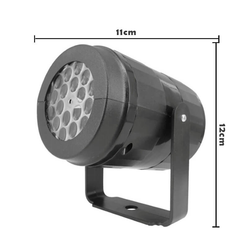 Projecteur de flocons de neige de Noël