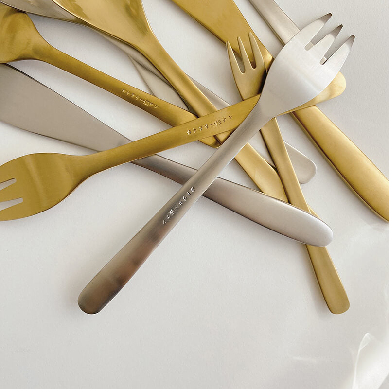 Classic Simple Stainless Steel Flatware 5Pcs Set