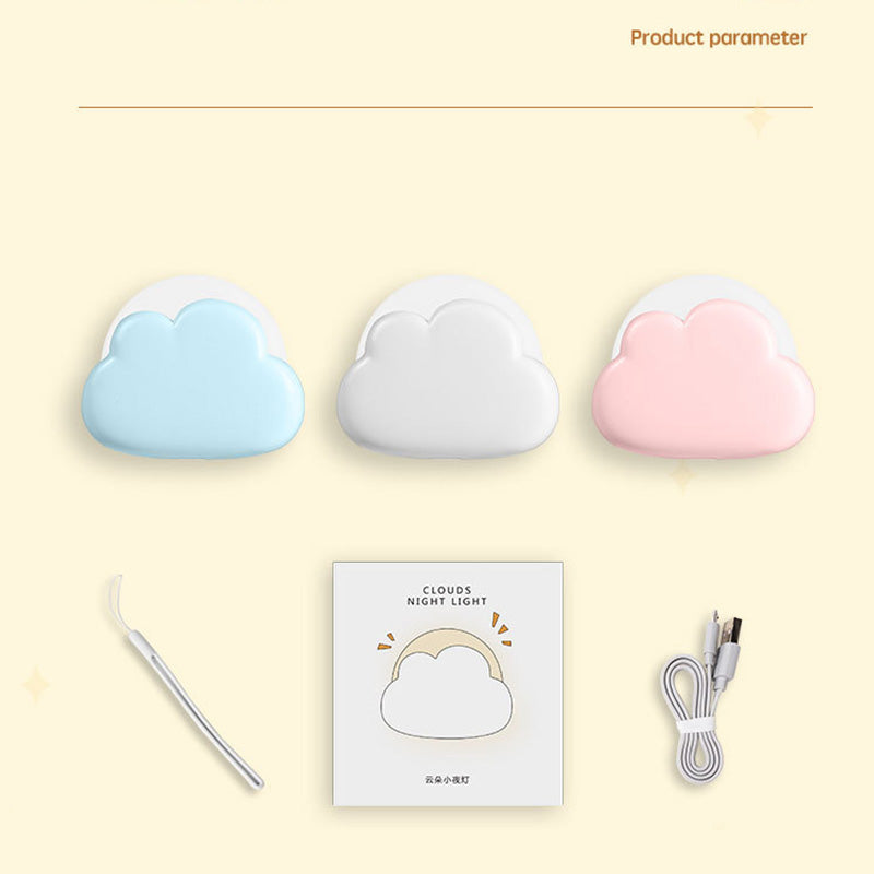 Jolie veilleuse en forme de nuage