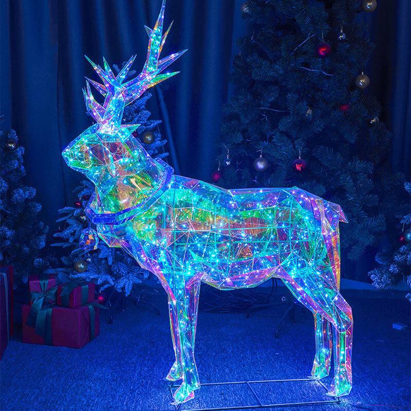 Veilleuse de Noël en forme d'élan Symphony