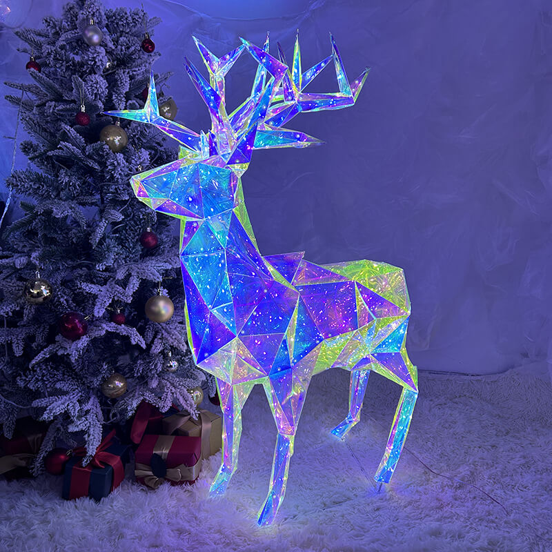 Veilleuse de Noël en forme d'élan Symphony