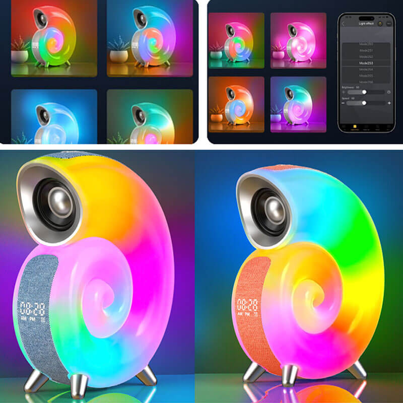 Lampe de table musicale Conch