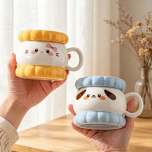 Cookie-Filled Ceramic Mug
