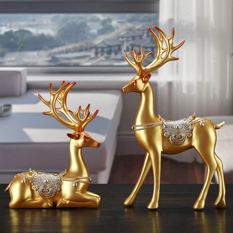 Couple de cerfs Ameublement de maison