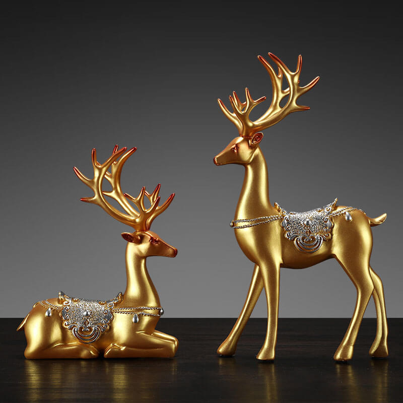 Couple de cerfs Ameublement de maison