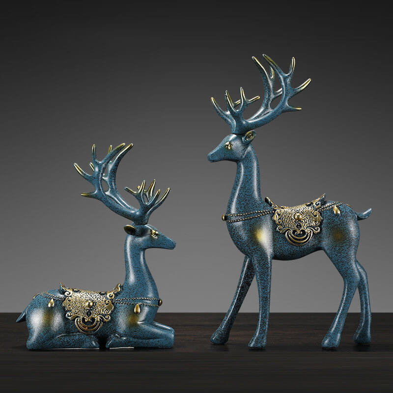 Couple de cerfs Ameublement de maison