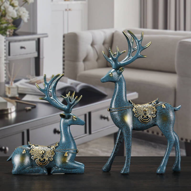 Couple de cerfs Ameublement de maison