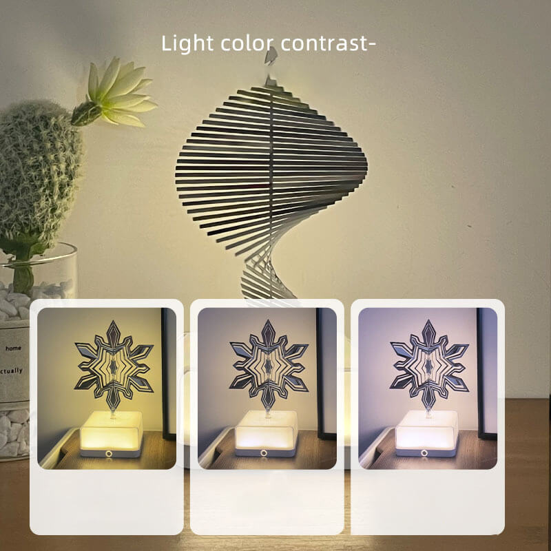 Kreatives rotierendes 3D-Schlafzimmer-Dekorationsornament