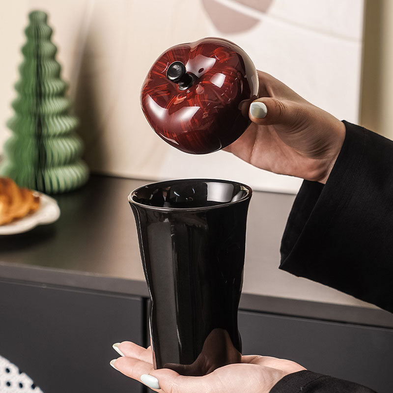 Creative Ceramic Apple Mug