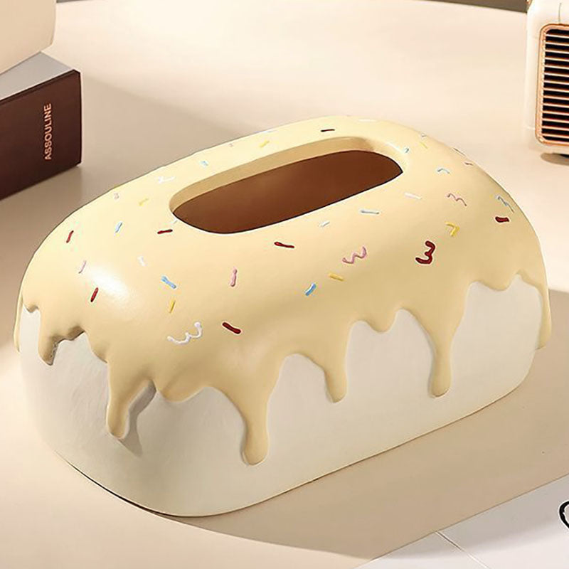Creative Ceramic Cream Tissue Box