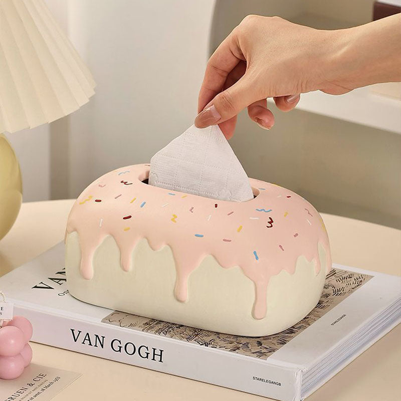 Creative Ceramic Cream Tissue Box