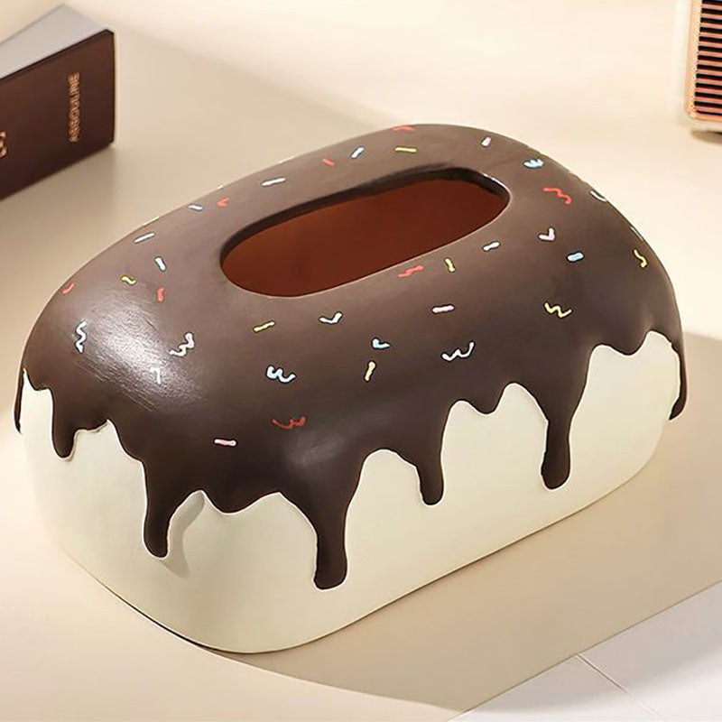 Creative Ceramic Cream Tissue Box