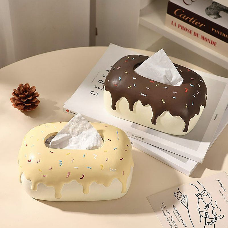 Creative Ceramic Cream Tissue Box