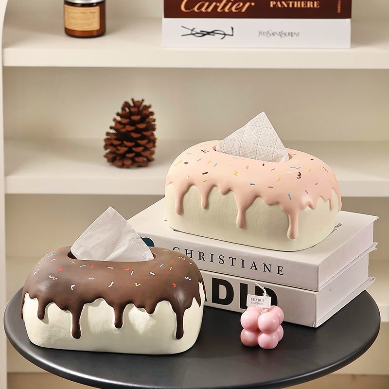 Creative Ceramic Cream Tissue Box