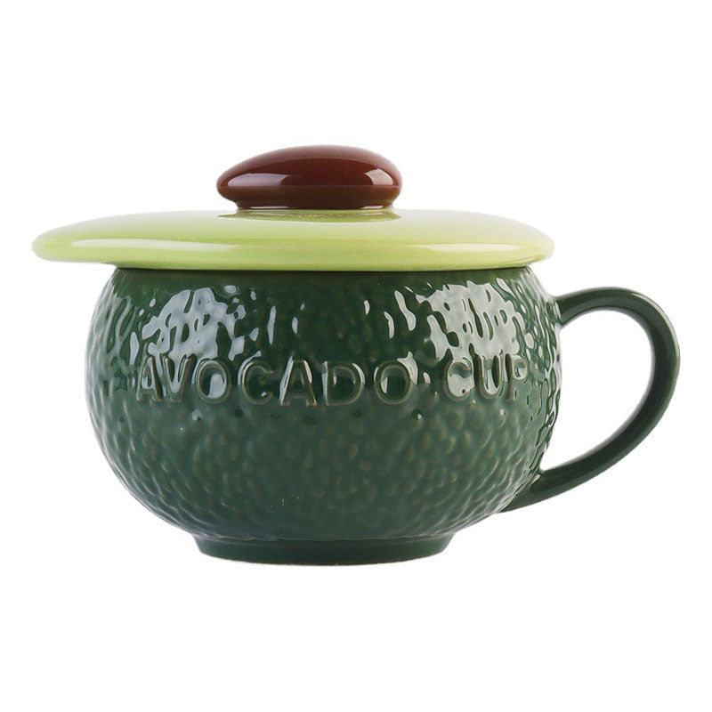 Tasse créative en céramique en forme de citrouille