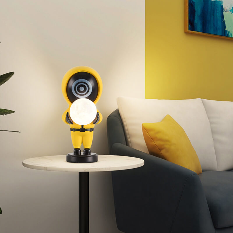 Kreative Mond-Schreibtischlampe