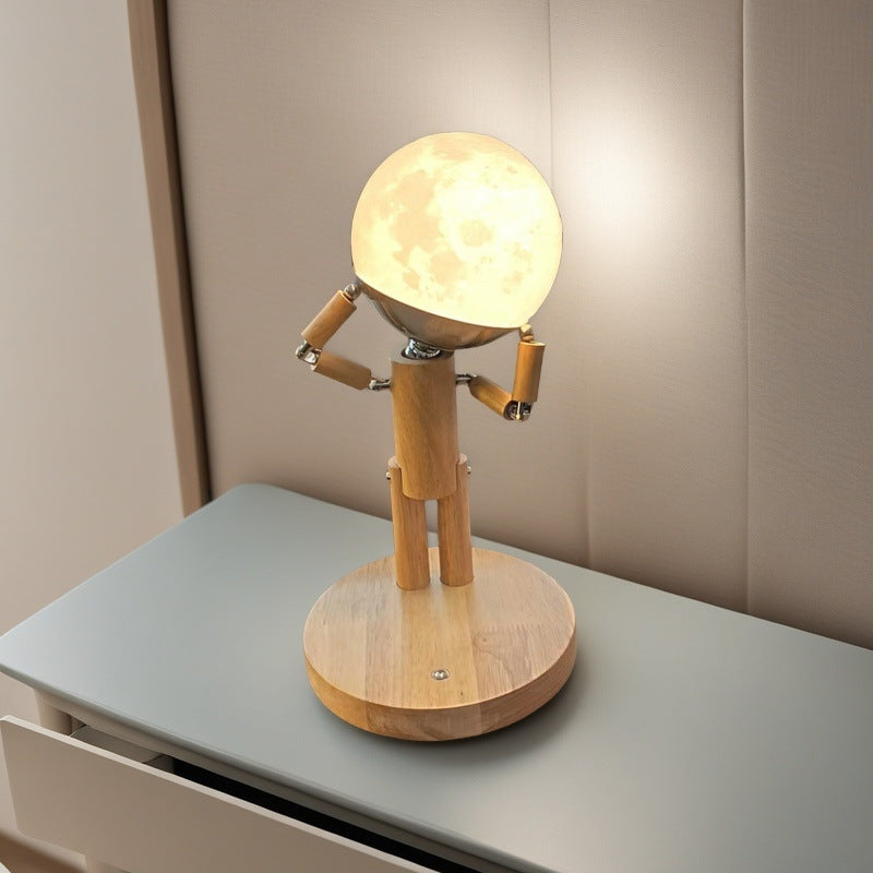 Creative Moon Man Table Lamp