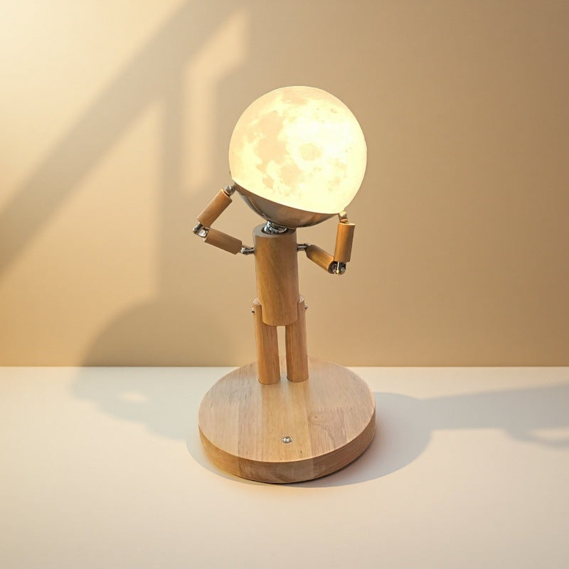 Creative Moon Man Table Lamp