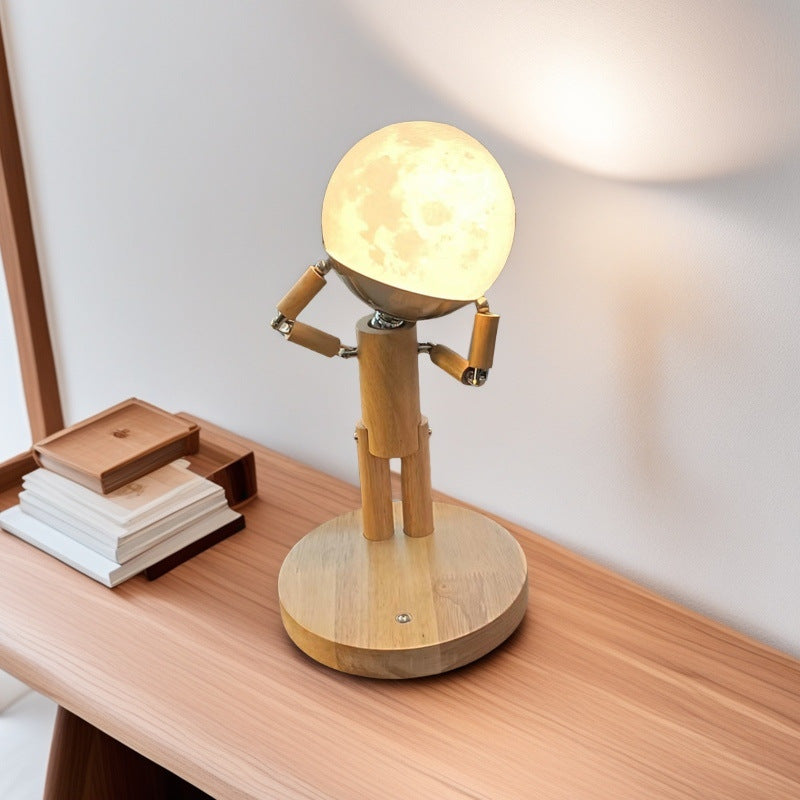 Creative Moon Man Table Lamp