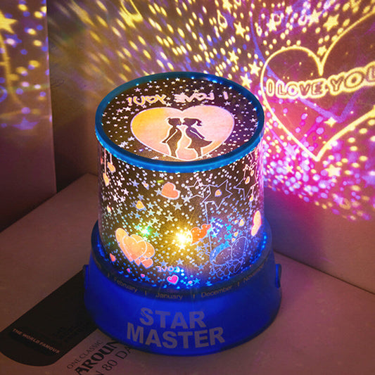 Creative Rotating Starry Sky Projection Lamp