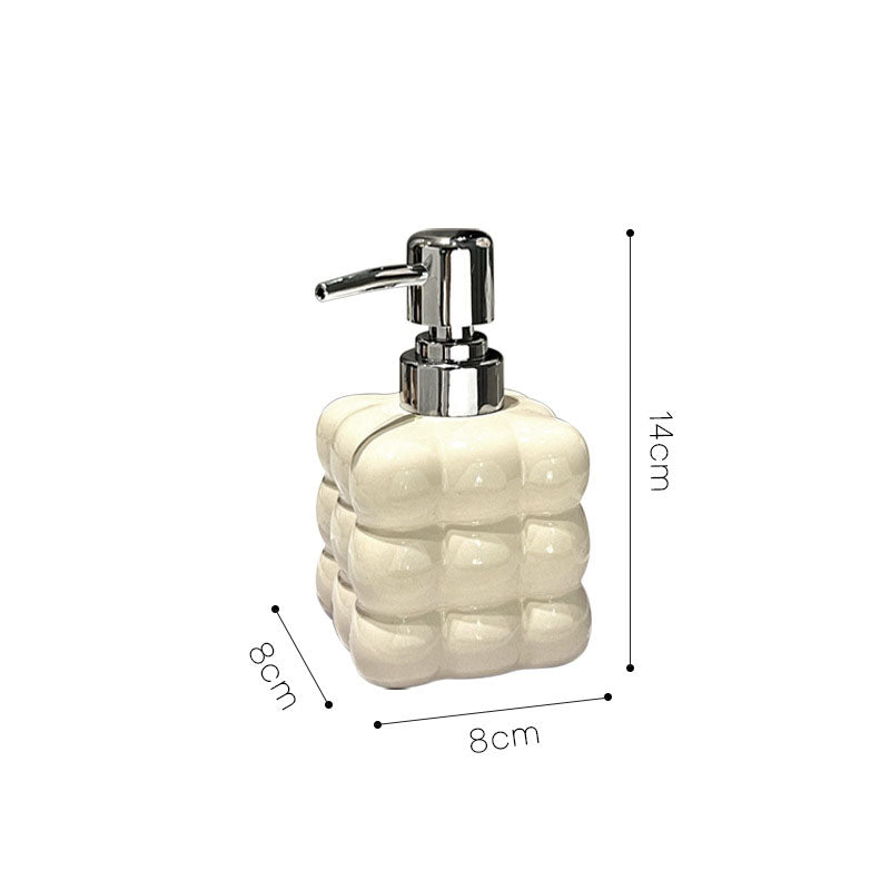 Creative Square Ceramic Lotion Bottle