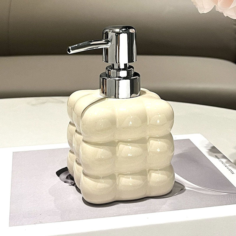 Creative Square Ceramic Lotion Bottle