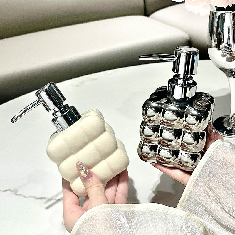 Creative Square Ceramic Lotion Bottle