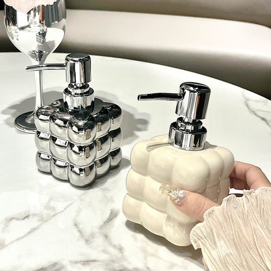 Creative Square Ceramic Lotion Bottle