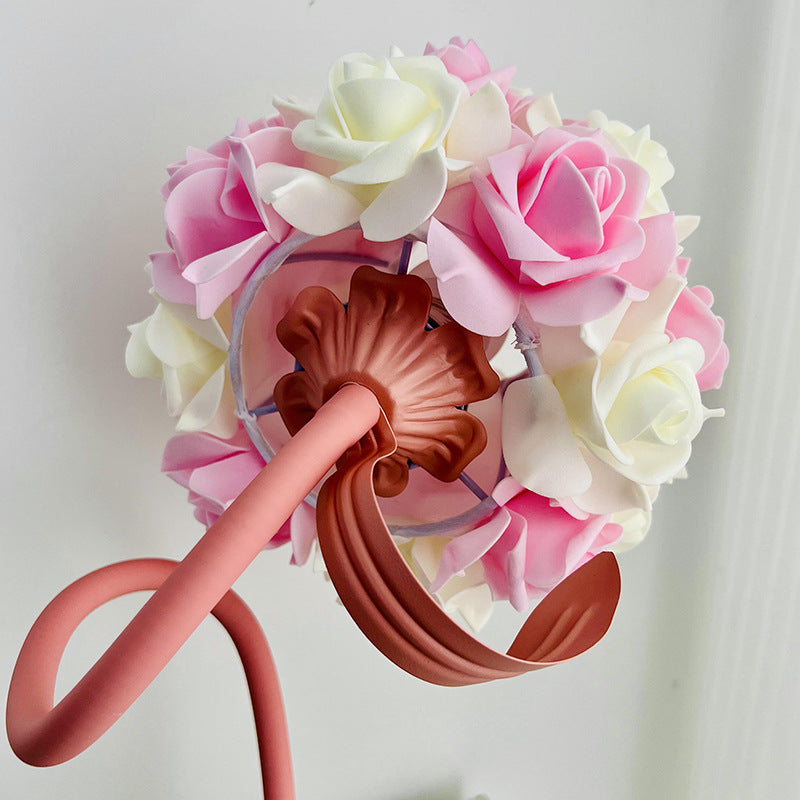 Creative And Simple Rose Table Lamp