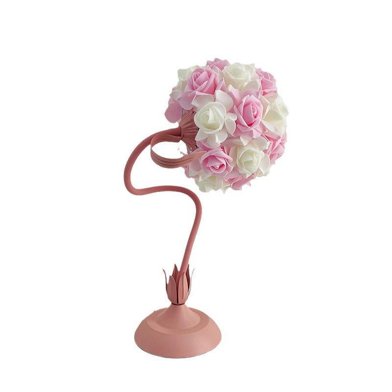 Creative And Simple Rose Table Lamp