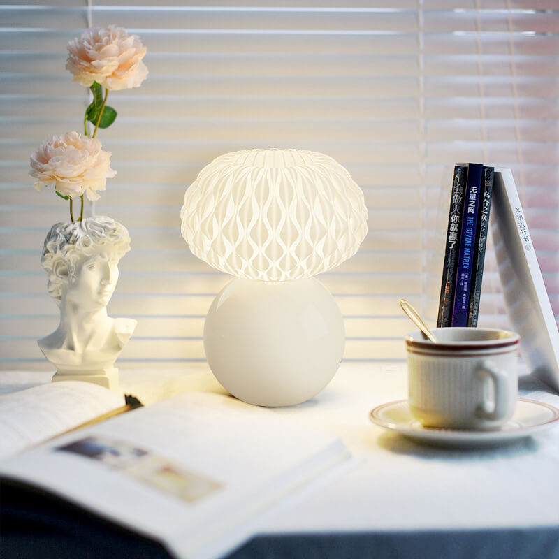 Minimalistische kreative Keramik-Tischlampe