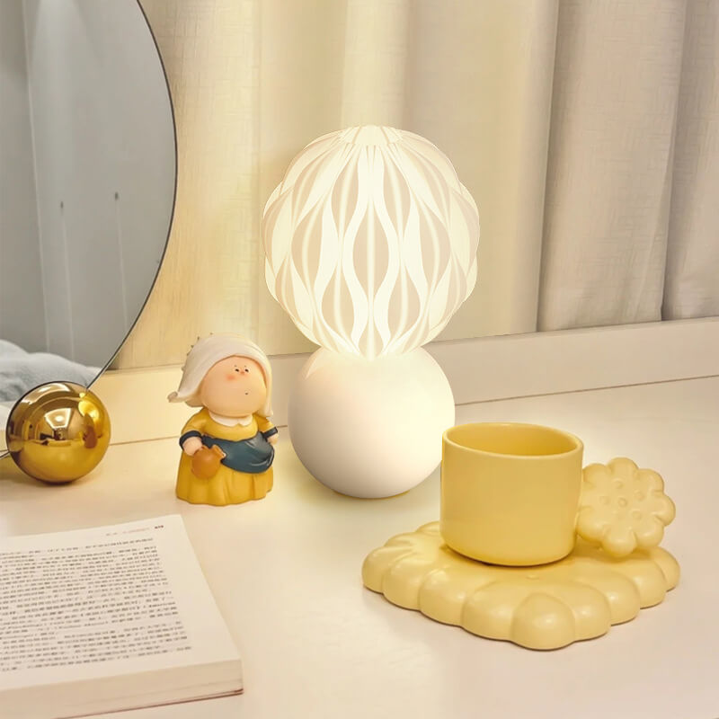 Minimalistische kreative Keramik-Tischlampe