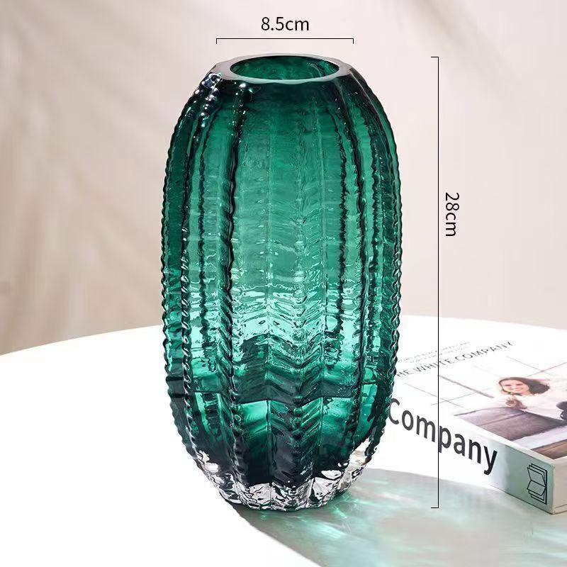 Creative Glass Cactus Vase