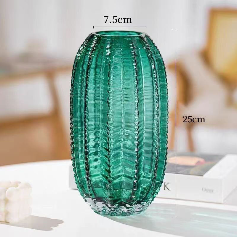 Creative Glass Cactus Vase