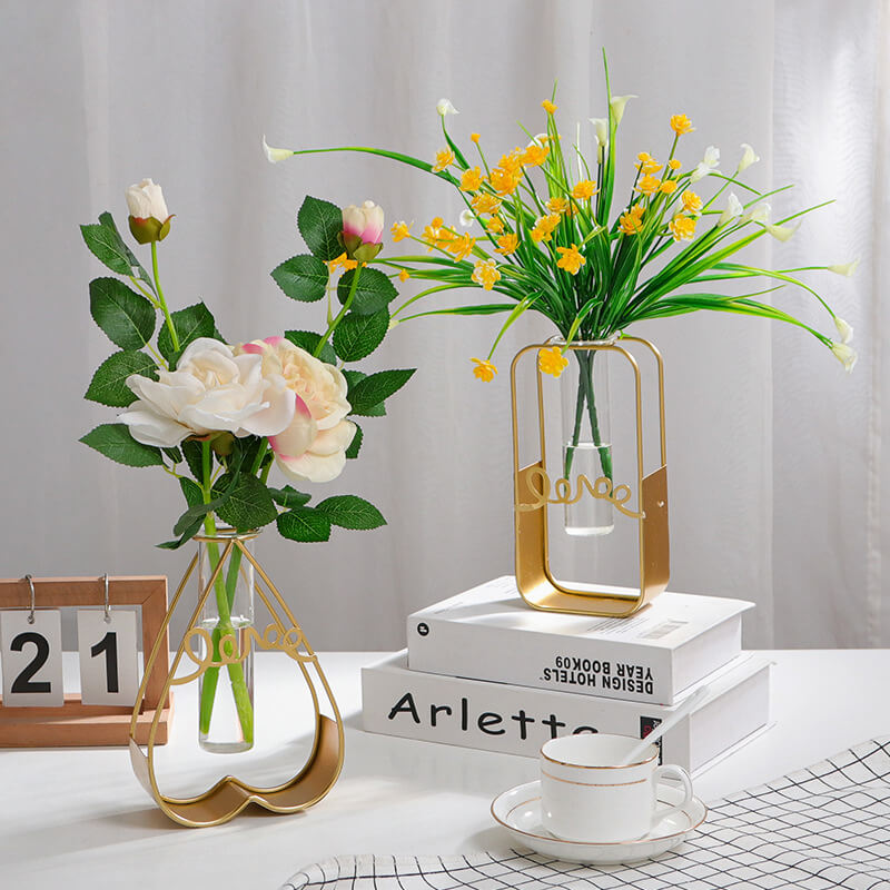 Ornements créatifs pour vases hydroponiques