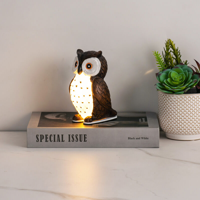 Veilleuse créative en forme de hibou