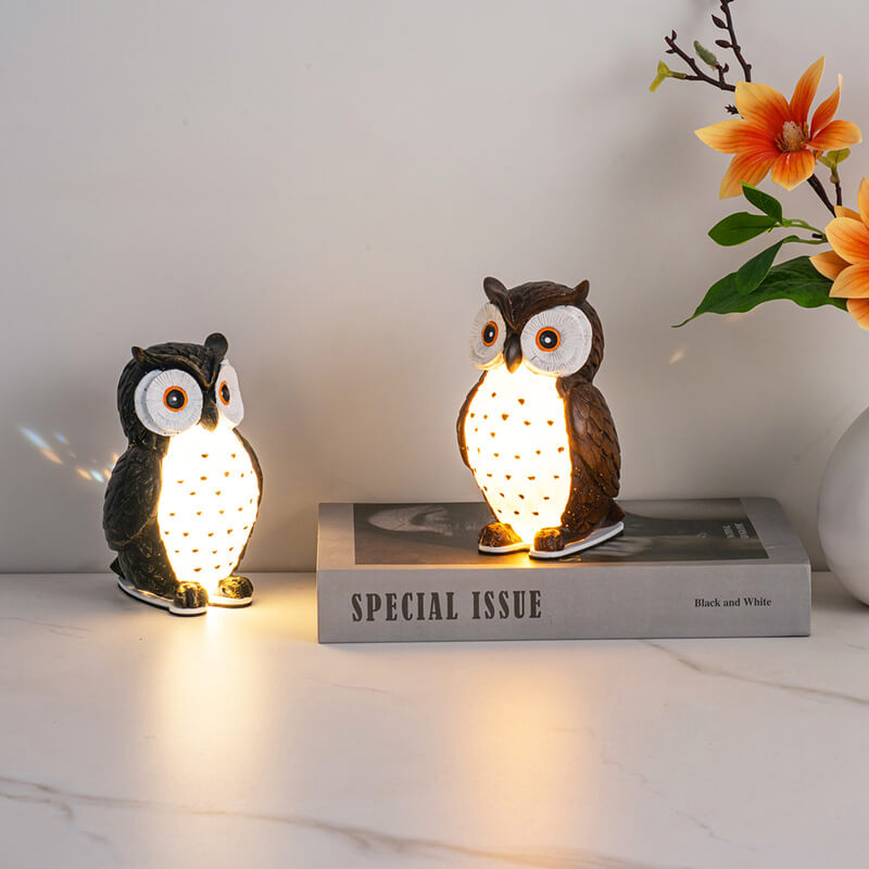 Veilleuse créative en forme de hibou