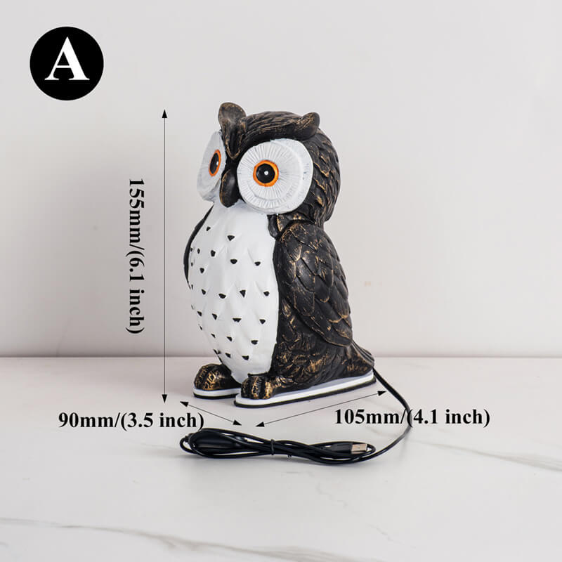 Veilleuse créative en forme de hibou