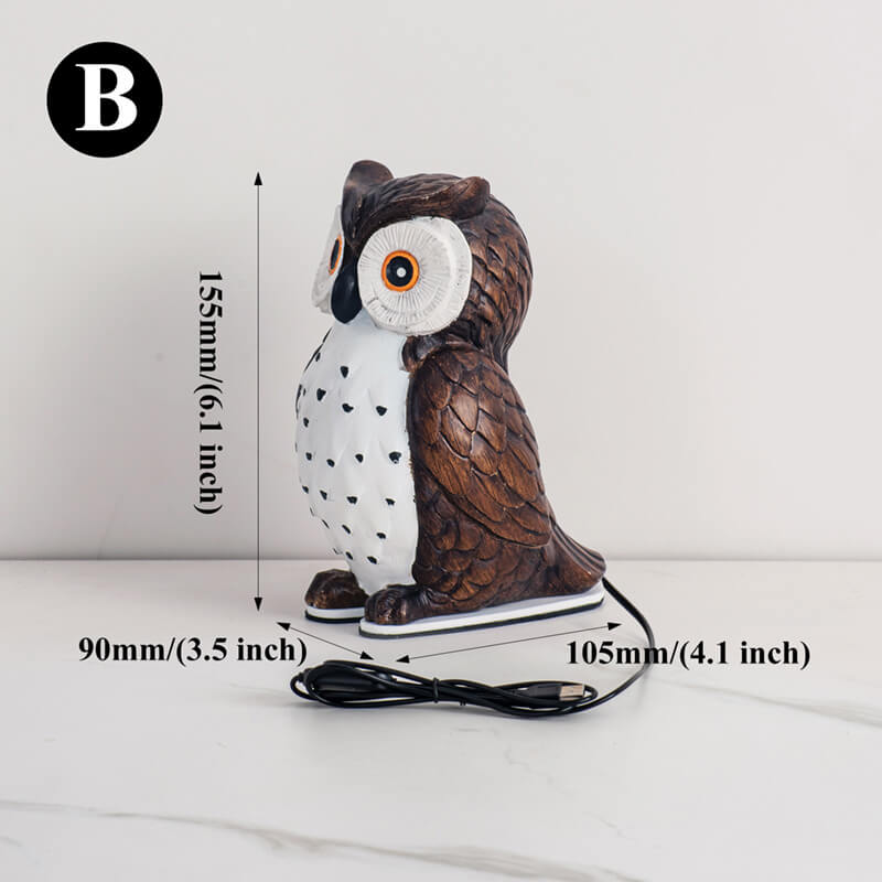 Veilleuse créative en forme de hibou
