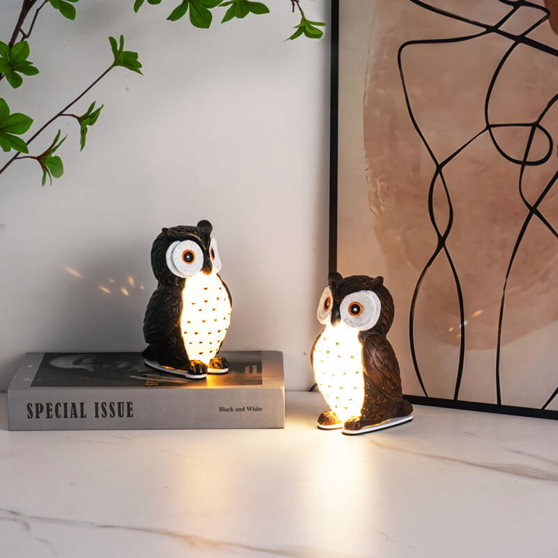 Veilleuse créative en forme de hibou