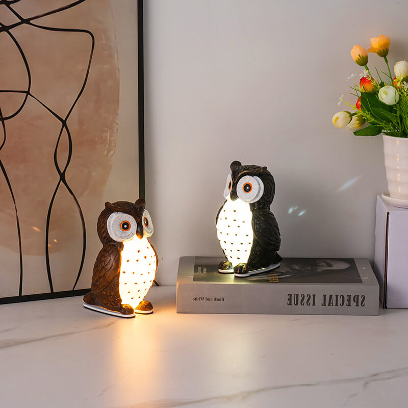 Veilleuse créative en forme de hibou