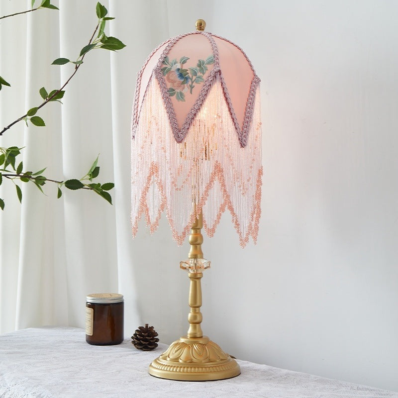 Creative Retro Tassel Table Lamp