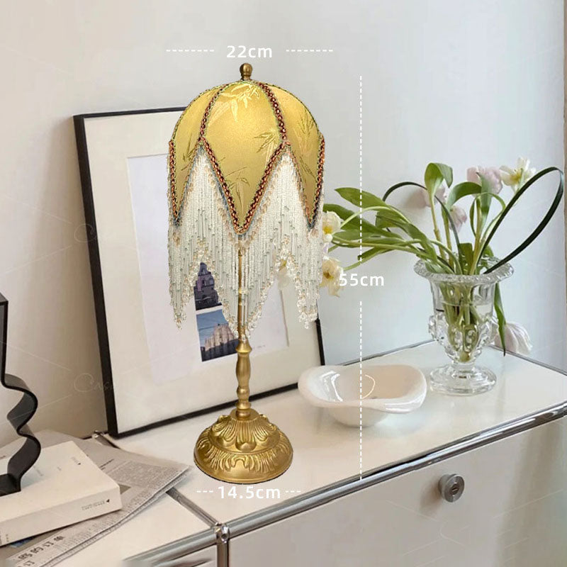 Creative Retro Tassel Table Lamp