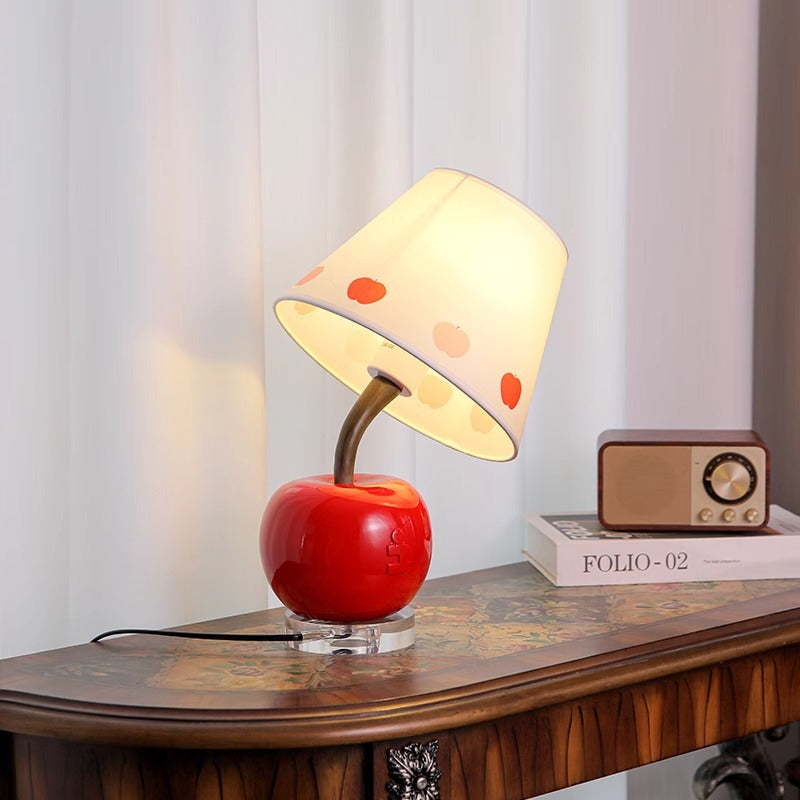 Creative Tilted Head Apple Table Lamp
