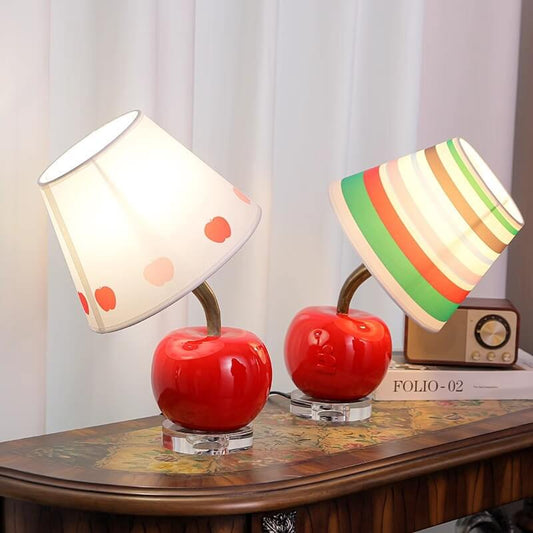Creative Tilted Head Apple Table Lamp
