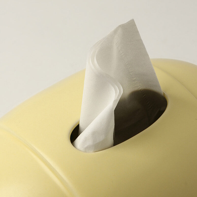 Croissant Shaped Ceramic Tissue Storage Box