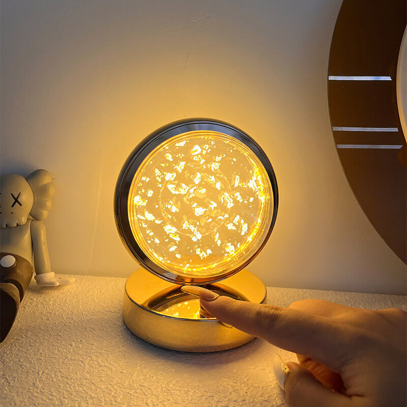 Crystal Jellyfish Table Lamp